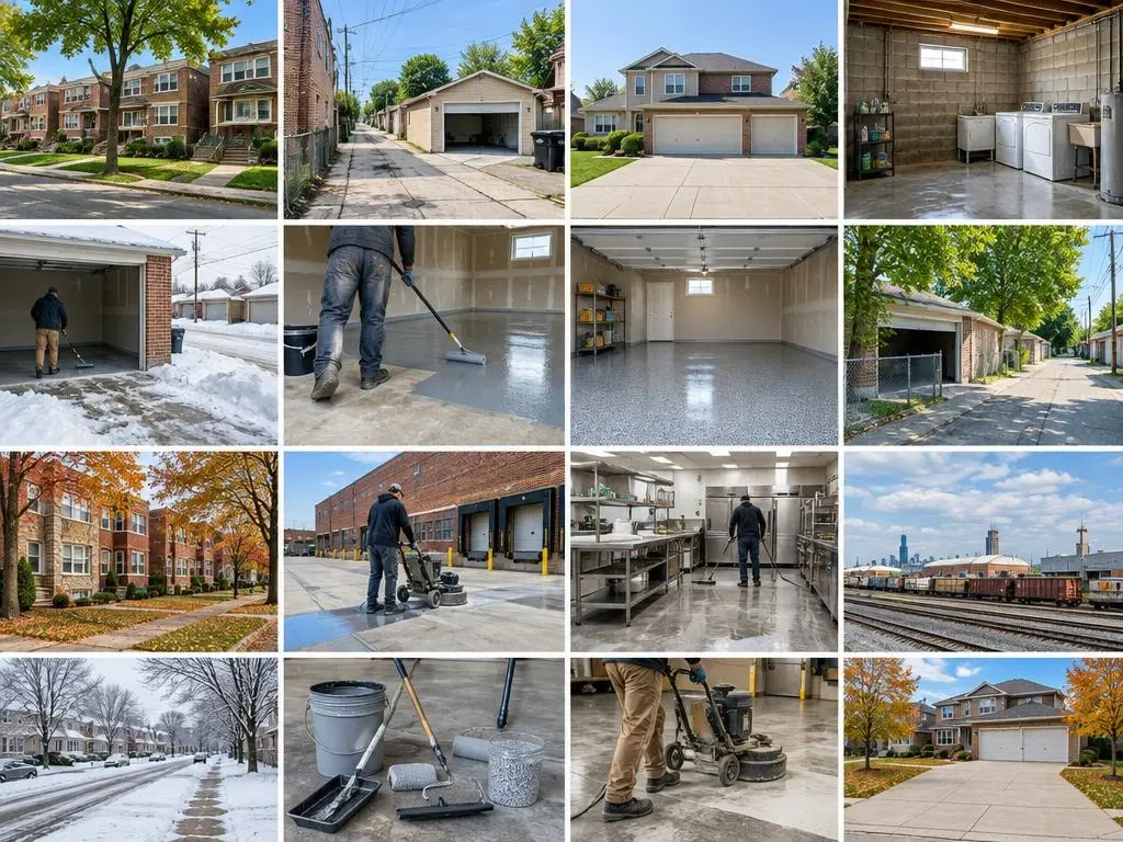 Garage Floor Coatings in Chicago, IL